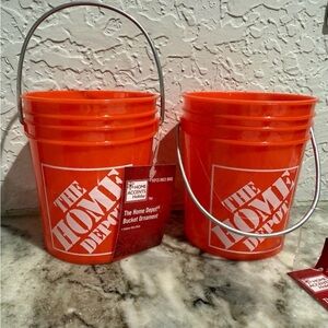Home Depot mini buckets set of 2